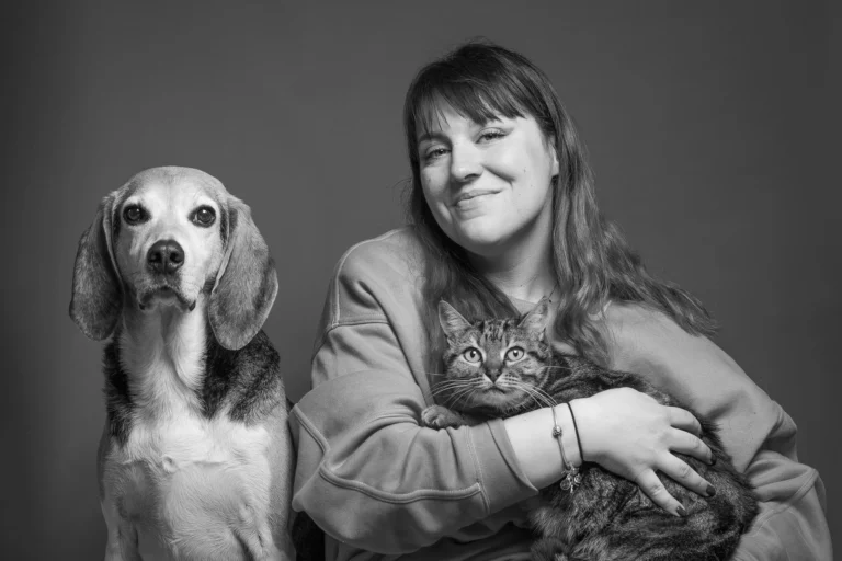 Photographe de famille avec animaux Photographe pour chien, chat et chevaux