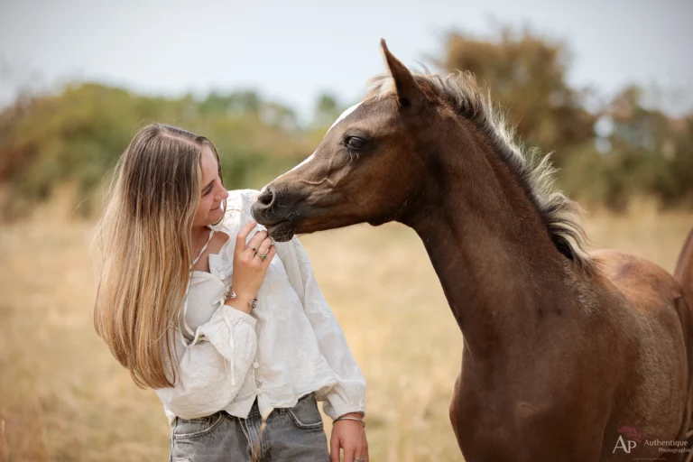 Photographe cheval ain Cheval et humain photo Photo pouliche et humain